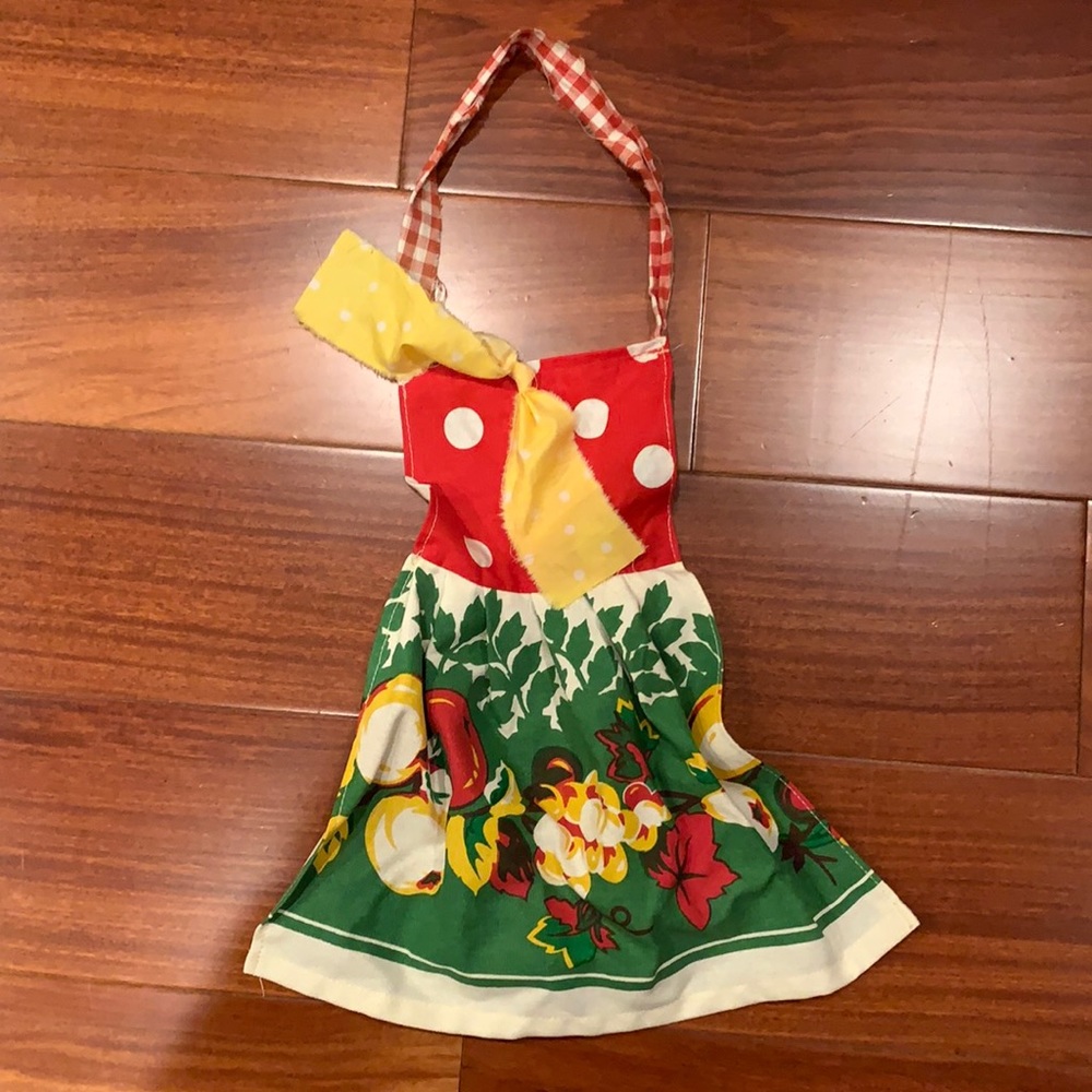 Handmade Cloth Doll Apron